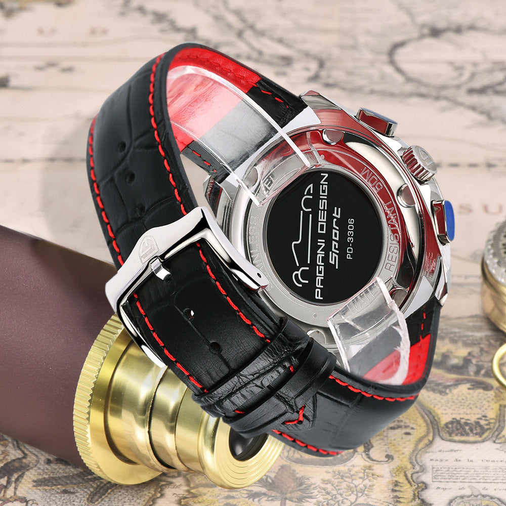 Stainless steel sports reloj hombre 4205