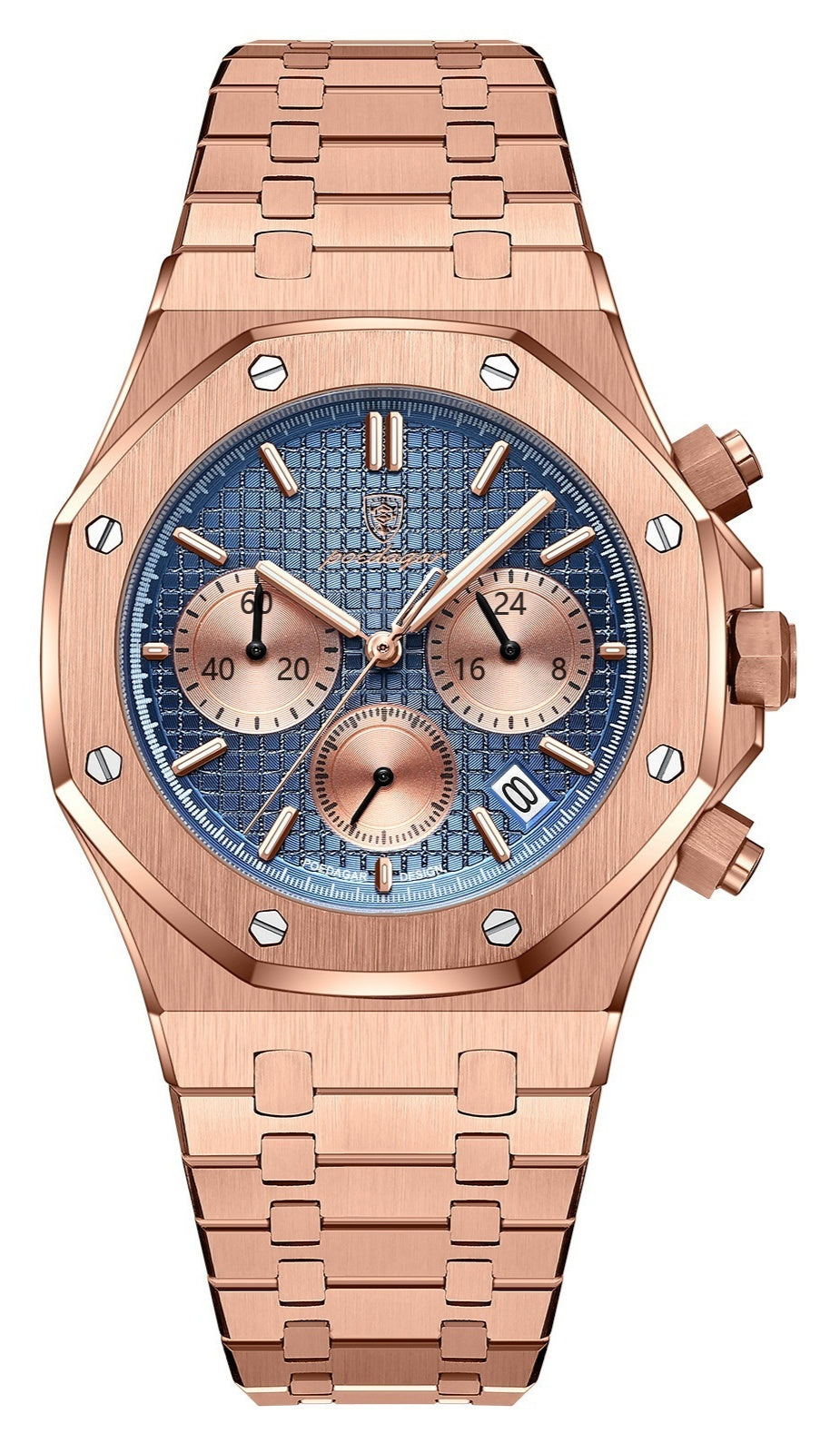 Stainless steel sport reloj hombre 2749