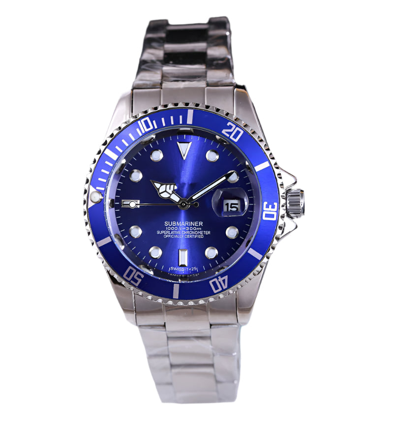 Stainless steel submariner reloj hombre 2865