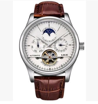 Fashion tourbillon reloj hombre 4894