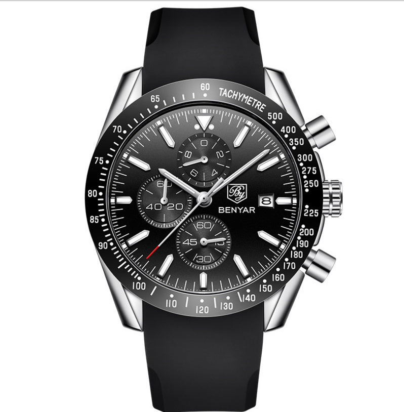 Stainless steel sport reloj hombre 5809