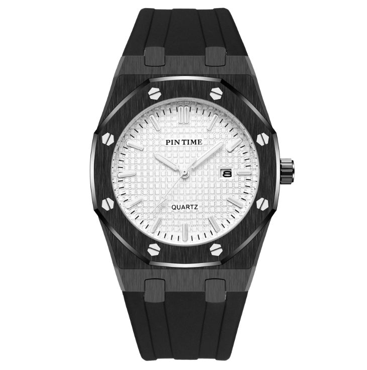 Stainless steel casual reloj hombre 2837