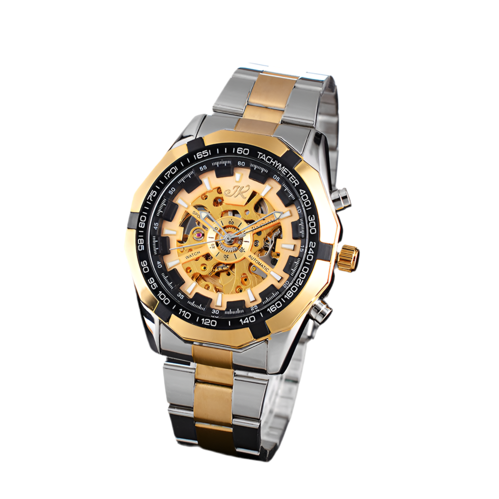 Fashion sport skeleton reloj hombre 4982
