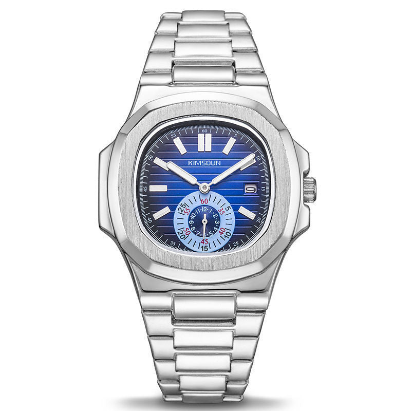 Stainless steel nautilus reloj hombre 3750
