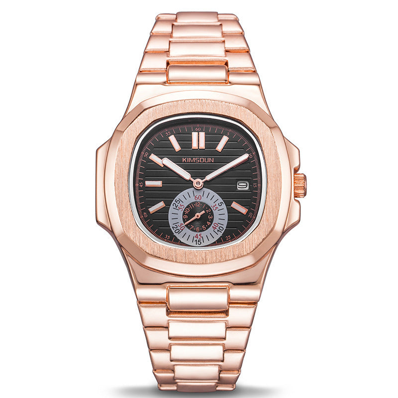 Stainless steel nautilus reloj hombre 3750