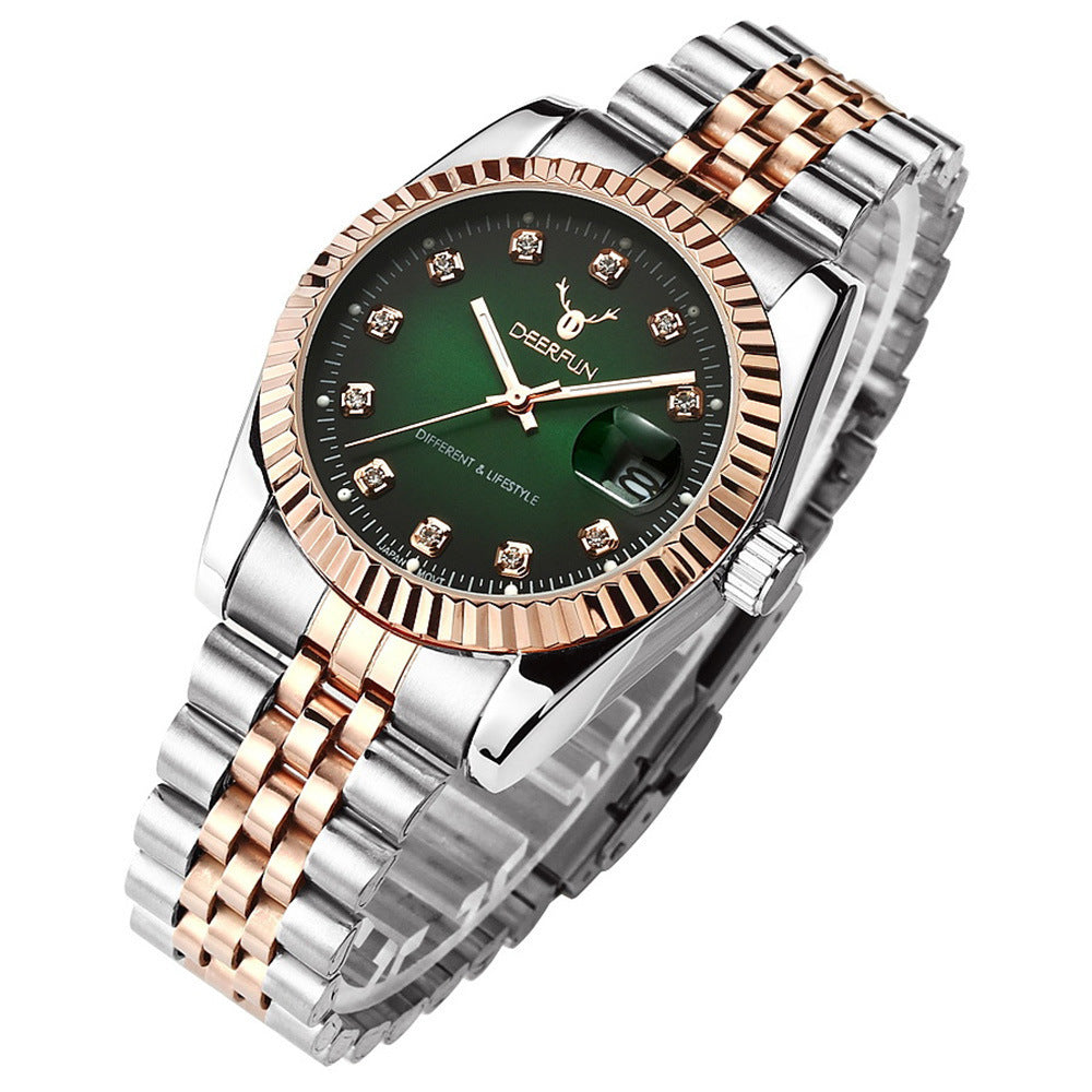 Stainless steel datejust reloj hombre 6397