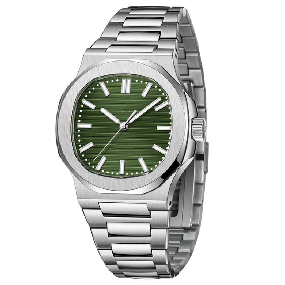 Stainless steel casual reloj hombre 3046