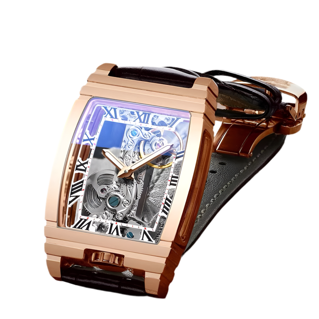 Fashion daystar skeleton reloj hombre 3975