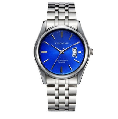 Stainless steel casual reloj hombre 4893