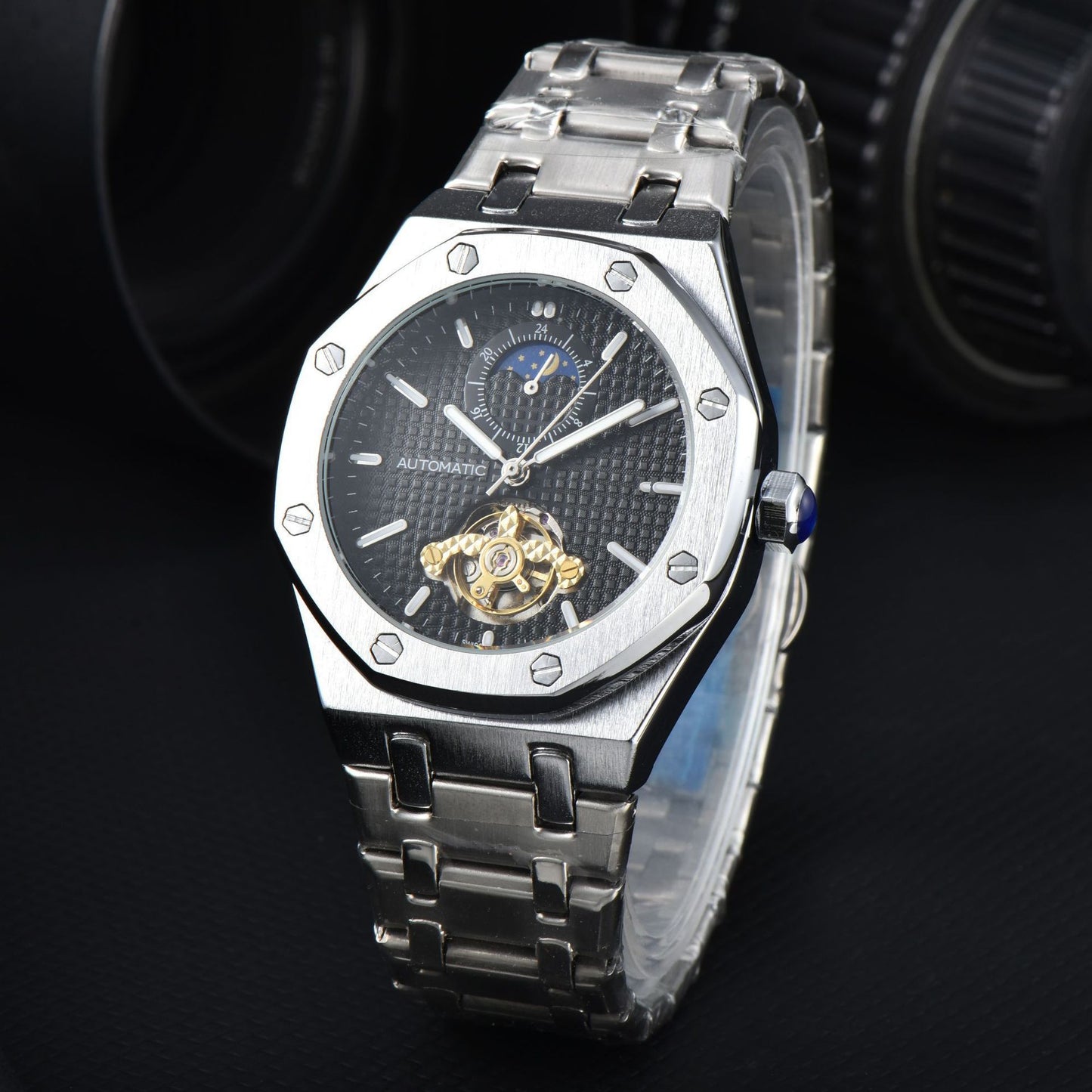 Stainless steel tourbillon 2610