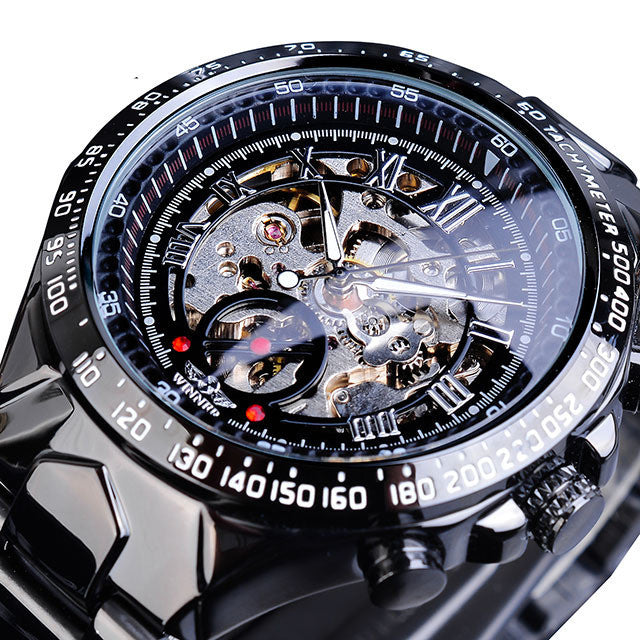 Fashion skeleton reloj hombre 7934