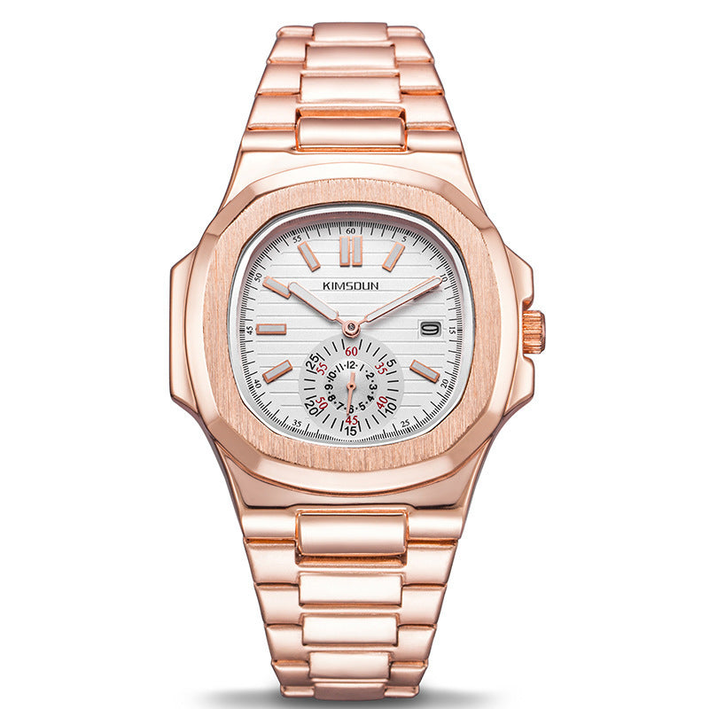 Stainless steel nautilus reloj hombre 3750