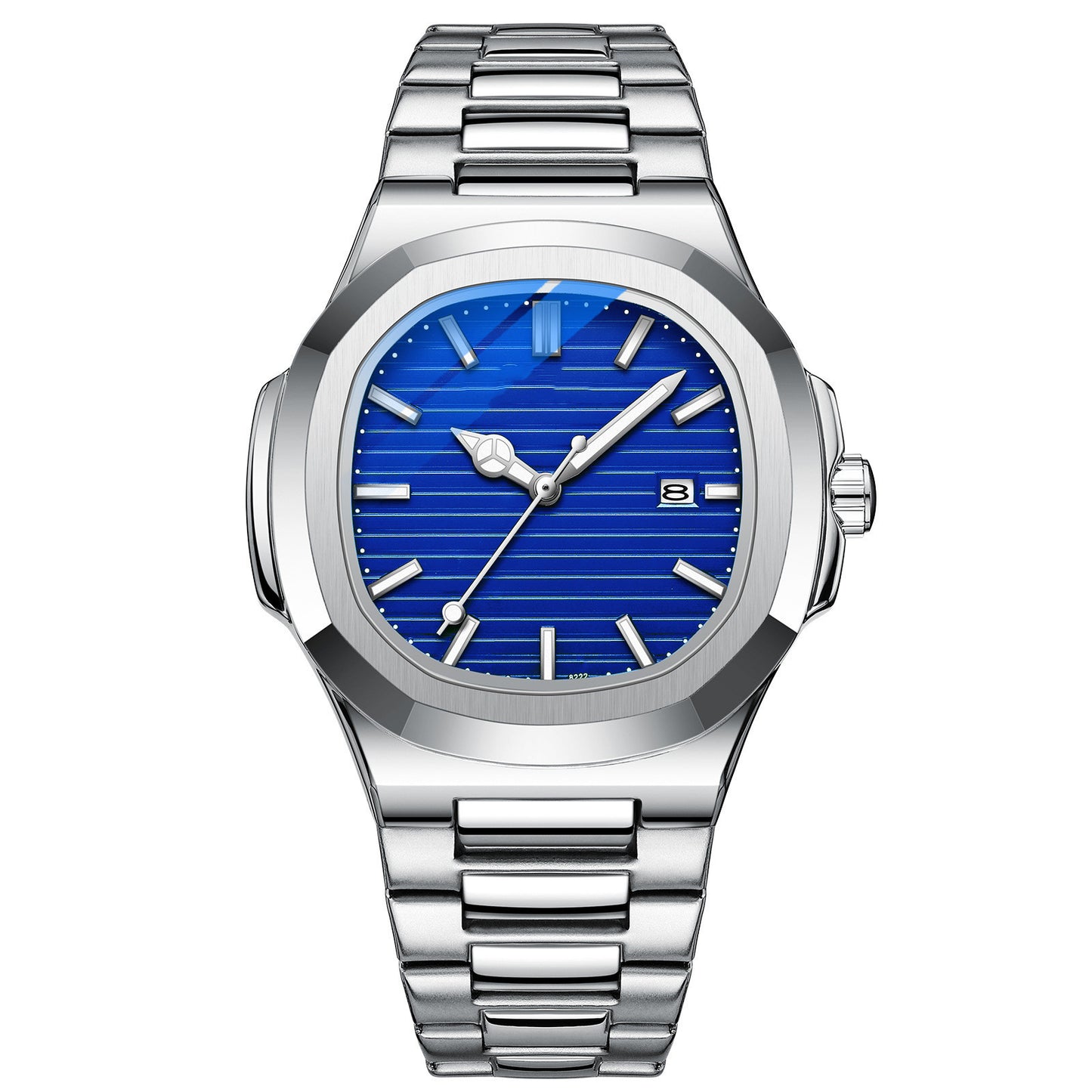 Stainless steel nautilus reloj hombre 4829