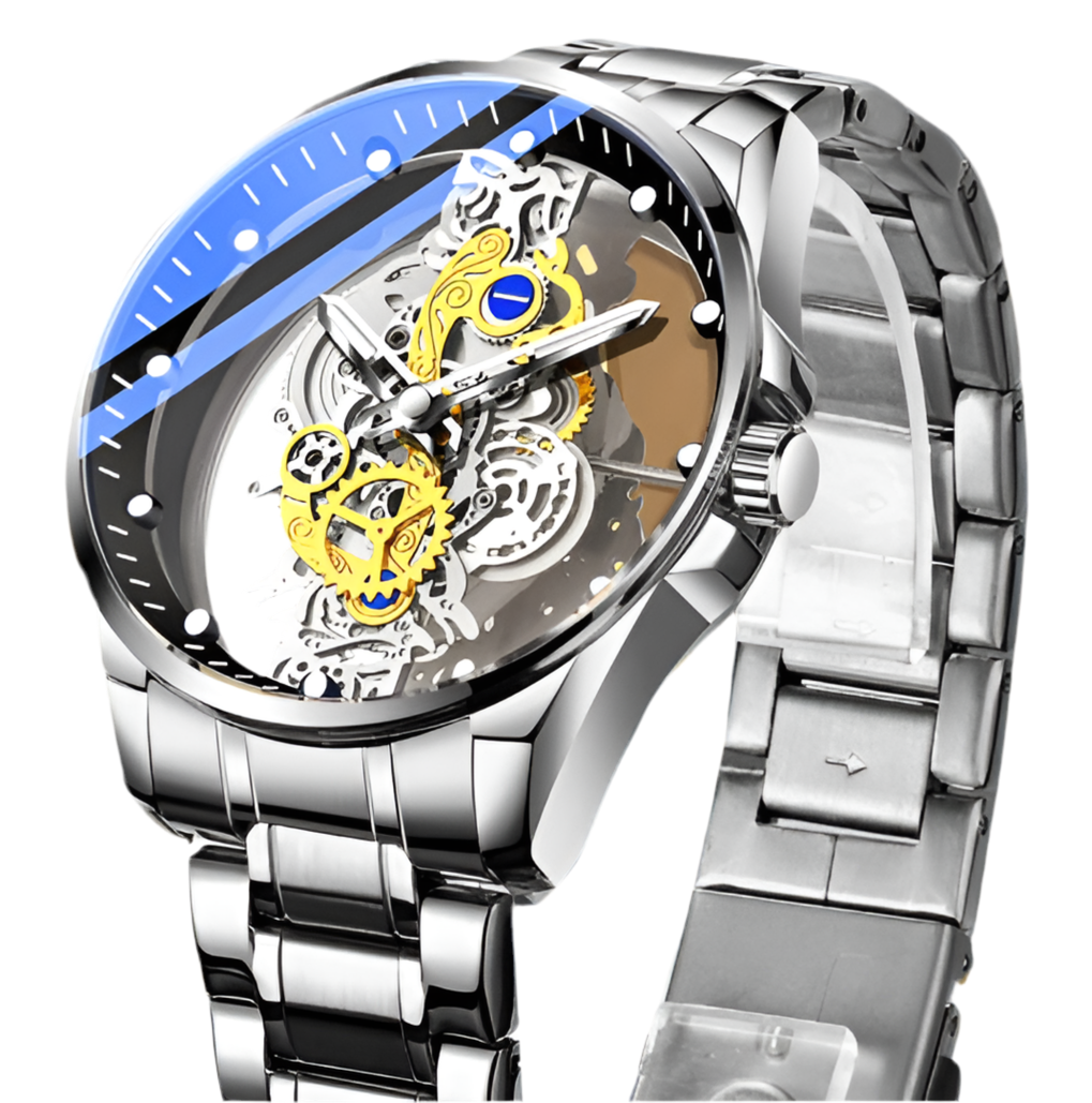 Unica hollow skeleton reloj hombre 2585
