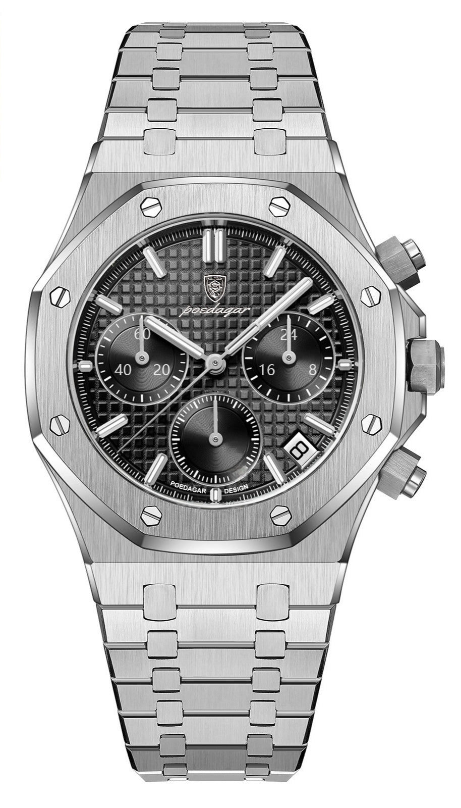 Stainless steel sport reloj hombre 2749