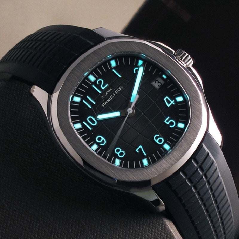Stainless steel aquanaut reloj hombre 2854