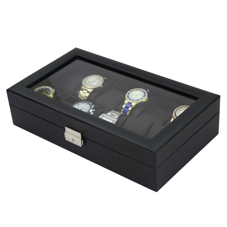 Carbon fibre brazed watch display