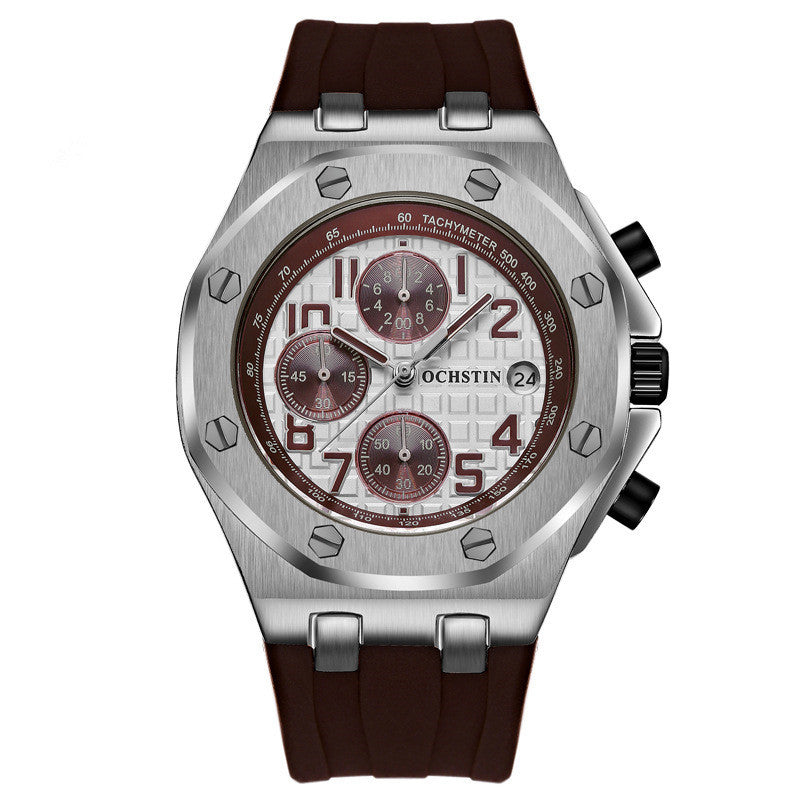 Stainless steel sport reloj hombre 4686