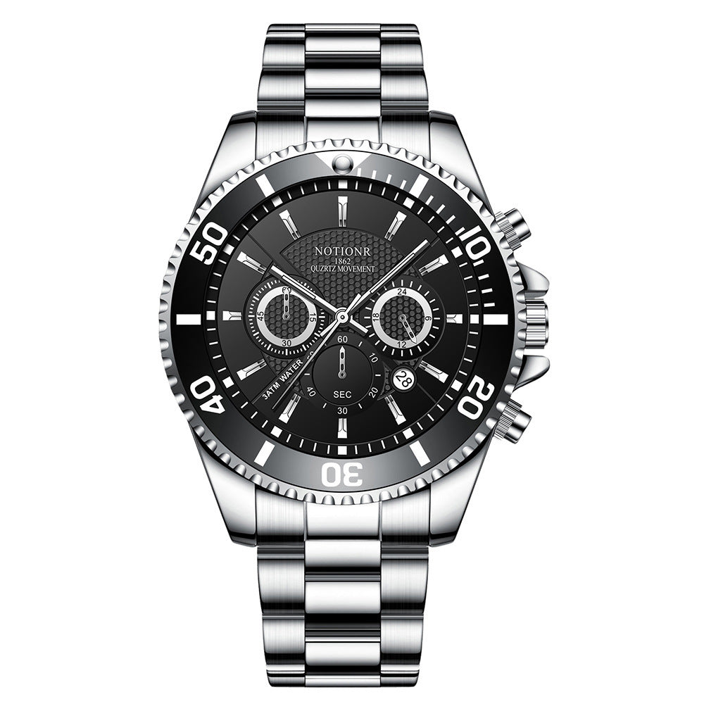 Stainless steel sports reloj hombre 5829