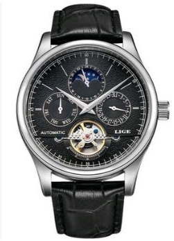 Fashion tourbillon reloj hombre 4894