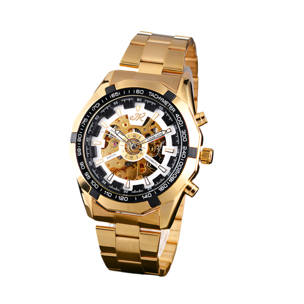 Fashion sport skeleton reloj hombre 4982