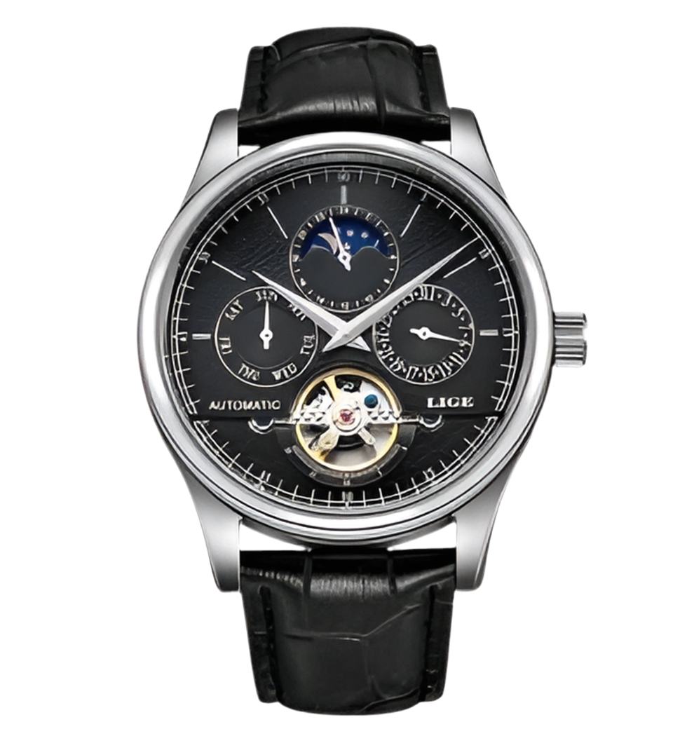 Fashion tourbillon reloj hombre 4894