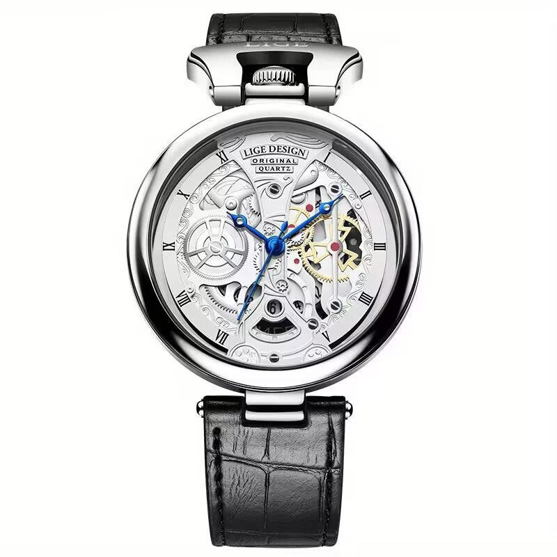 Fashion skeleton reloj hombre 7209