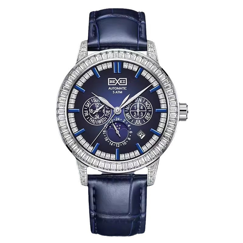 Diamond bezel sport reloj hombre 6309