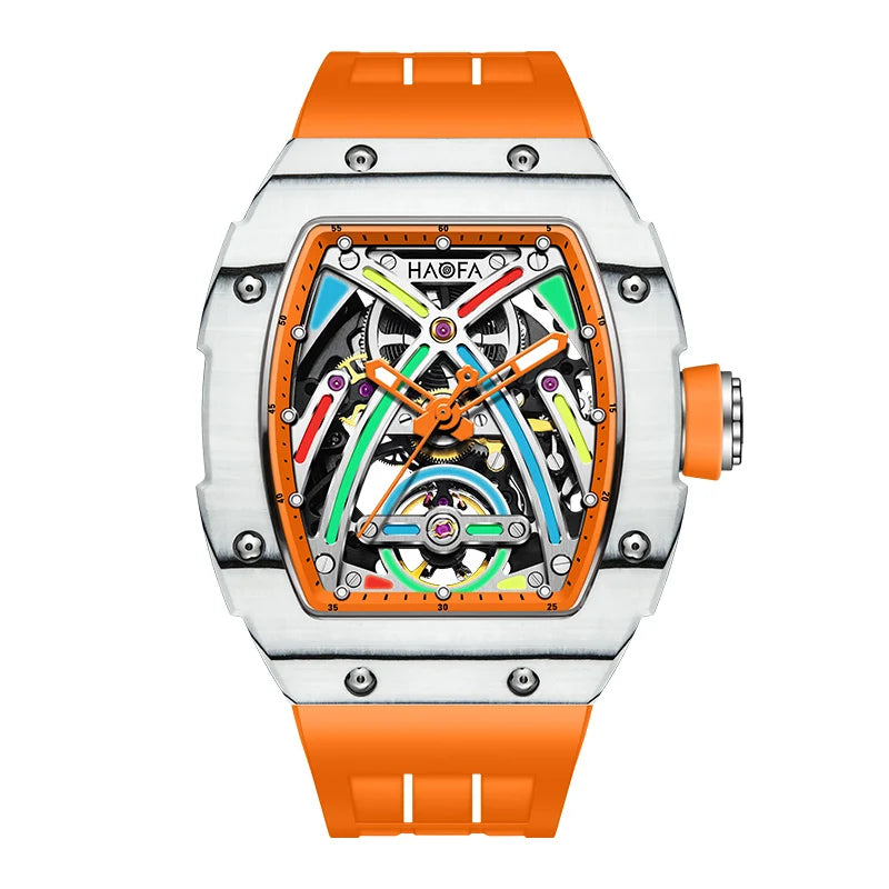 Haofa 1970 Skeleton reloj hombre 7294