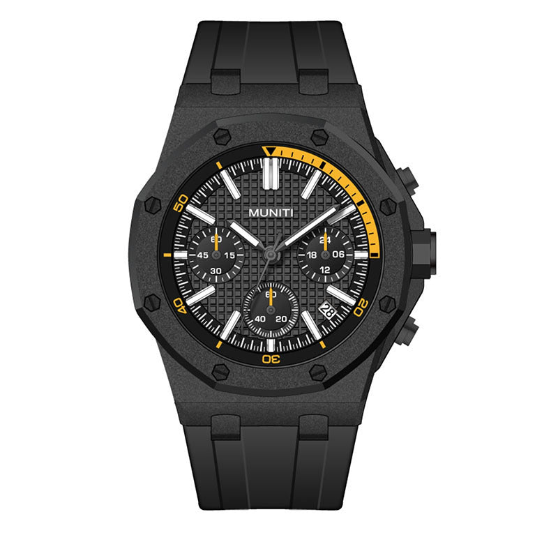 Stainless steel sport reloj hombre 3829