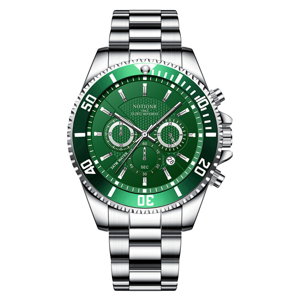 Stainless steel sports reloj hombre 5829