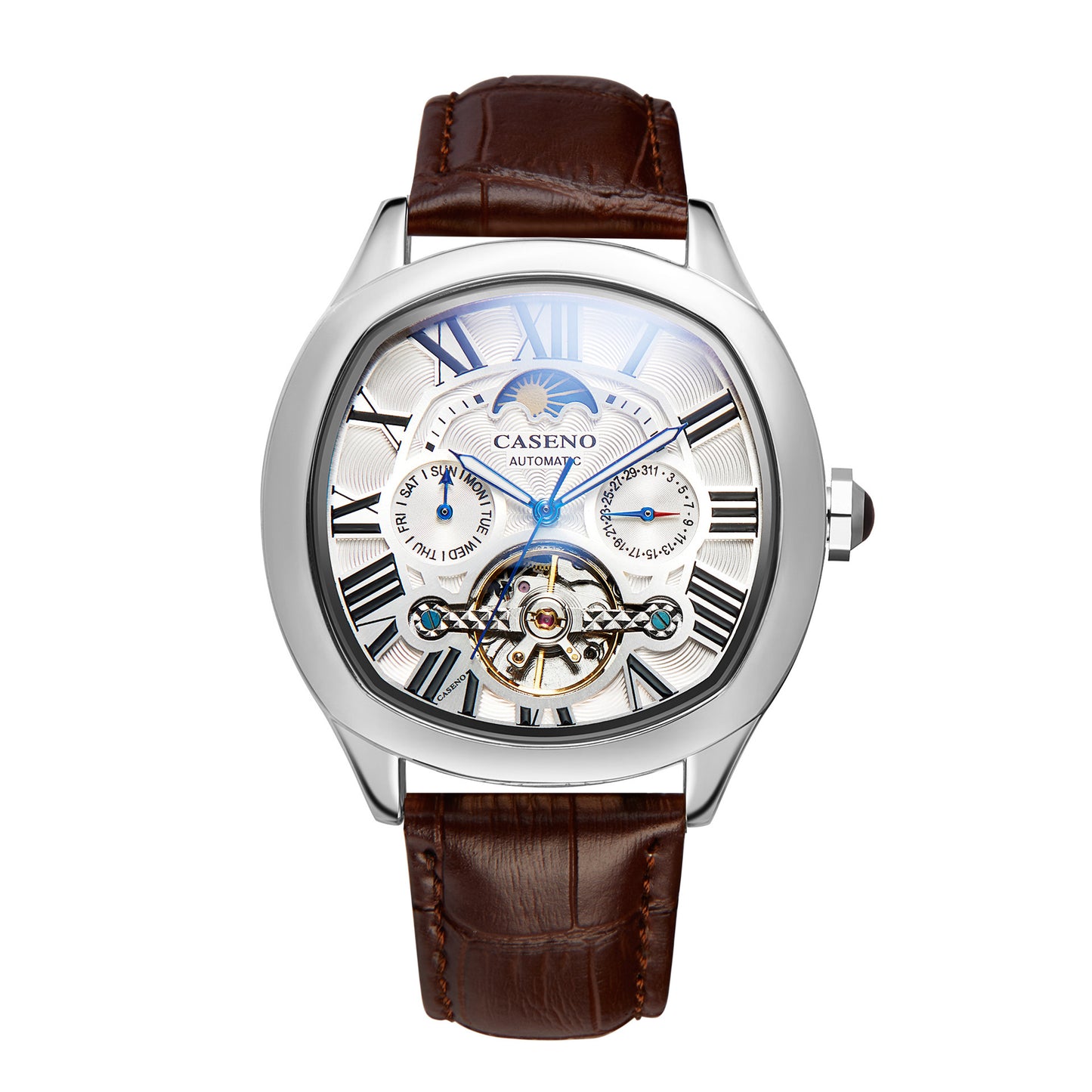 Fashion tourbillon reloj hombre 2710