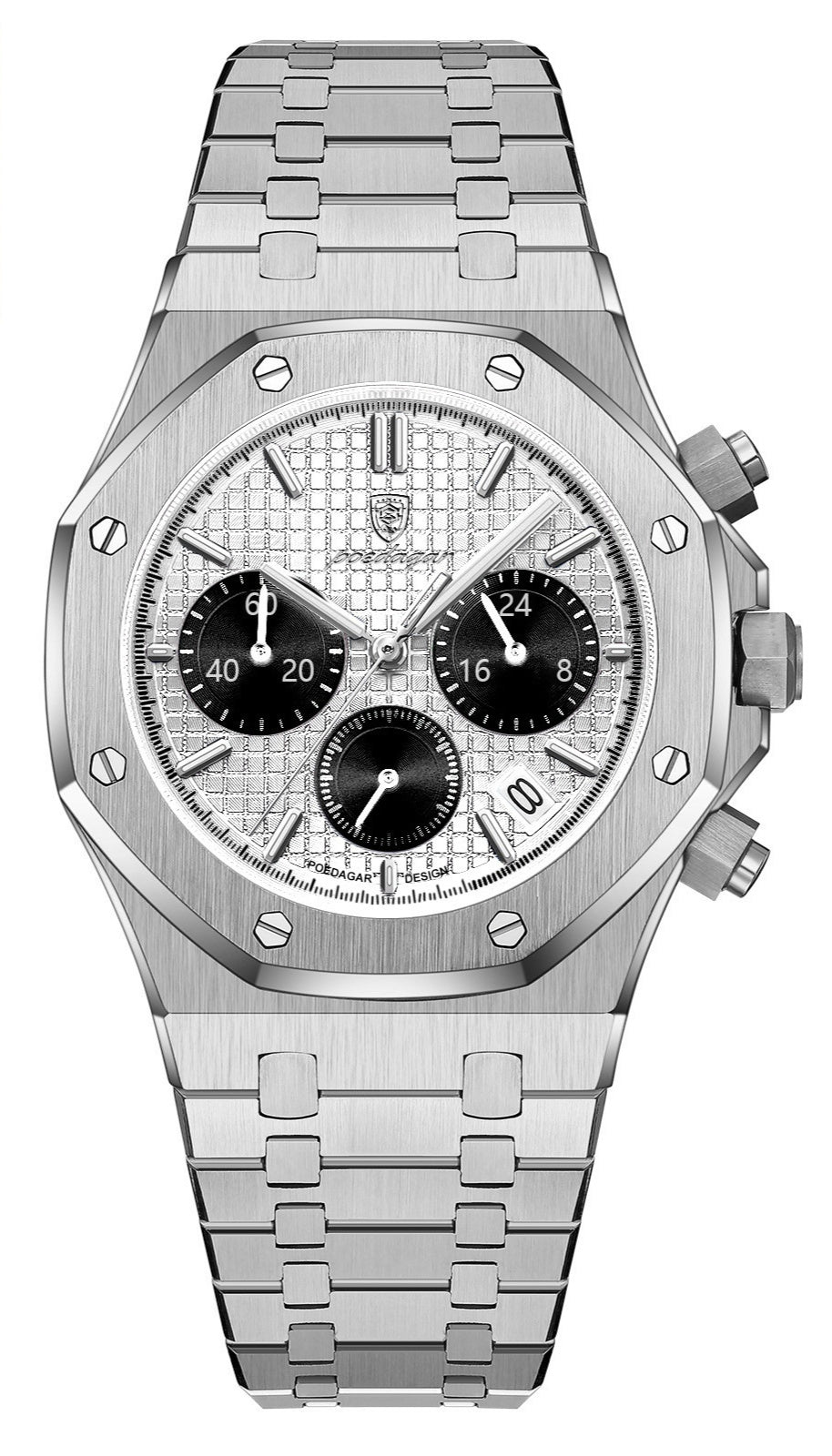 Stainless steel sport reloj hombre 2749