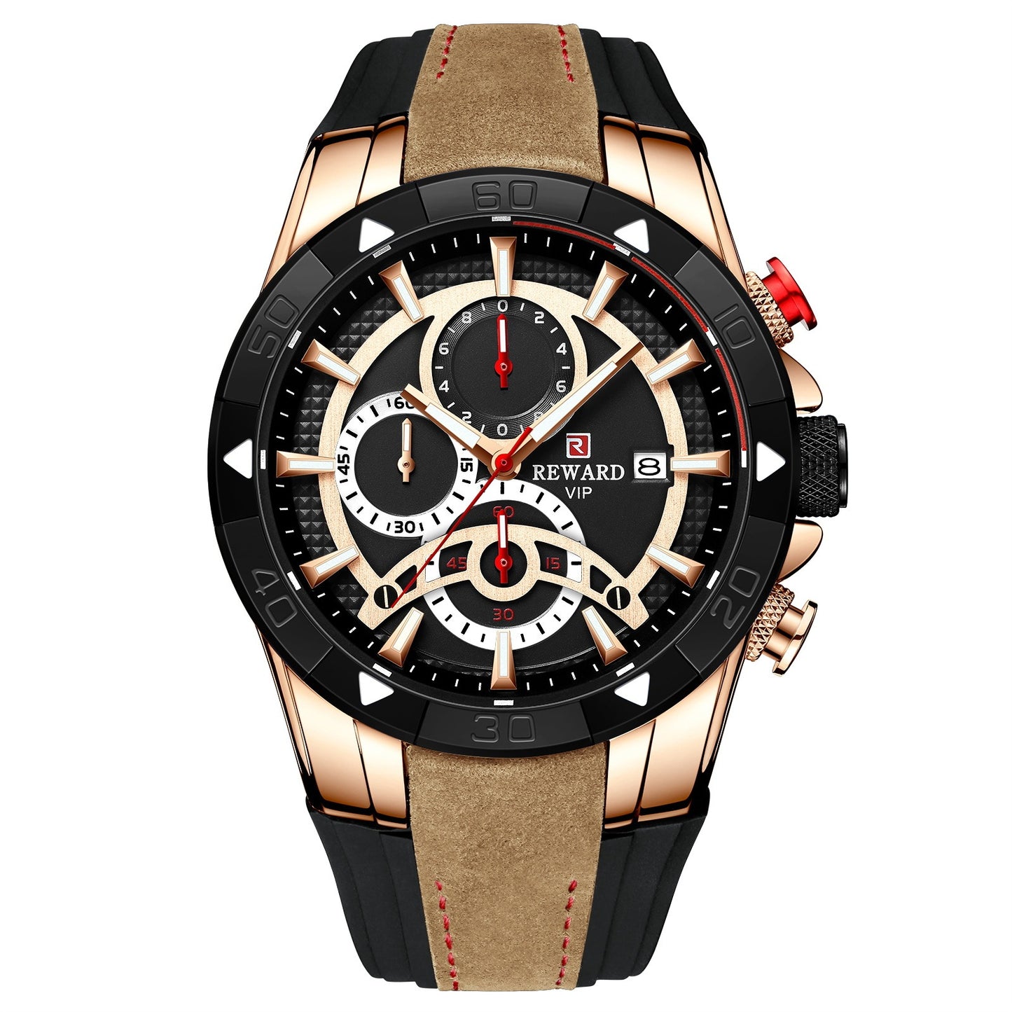 Fashion sport date reloj hombre 3890