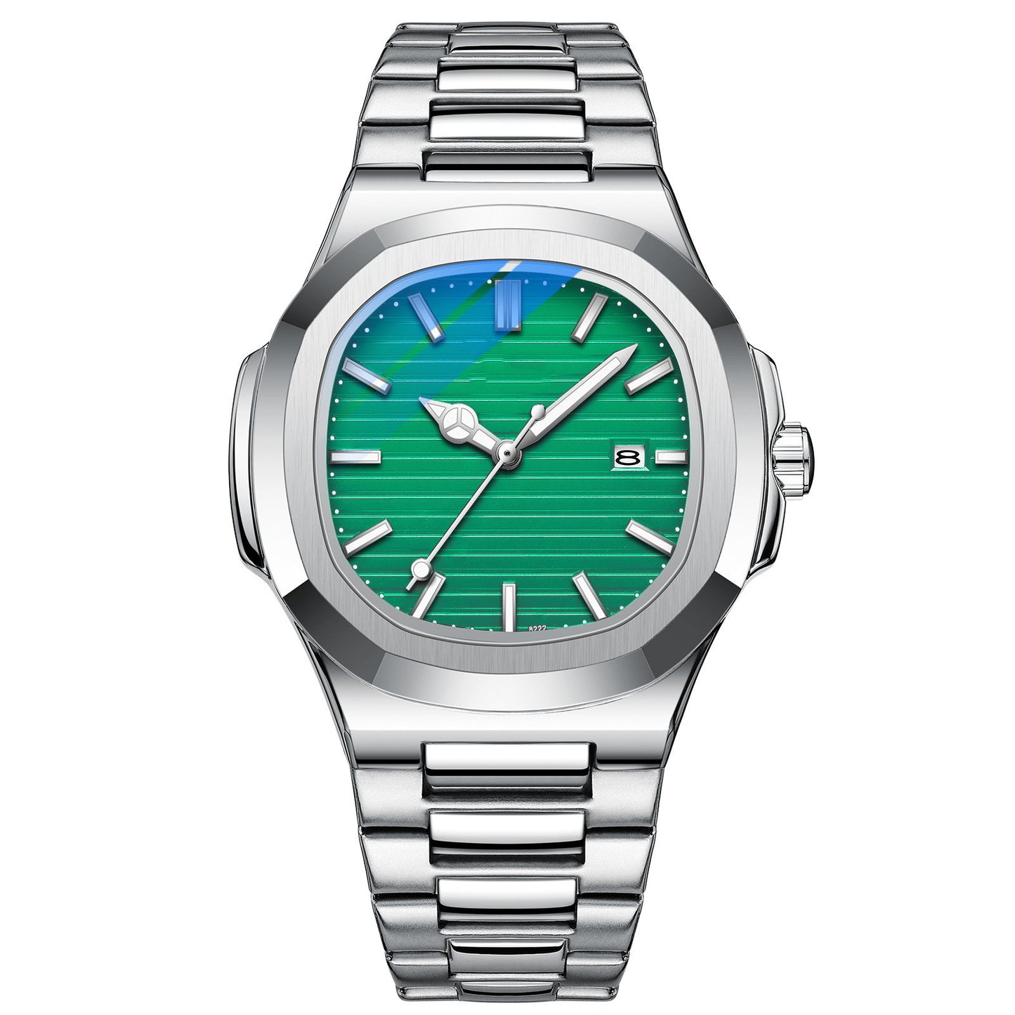 Stainless steel nautilus reloj hombre 4829