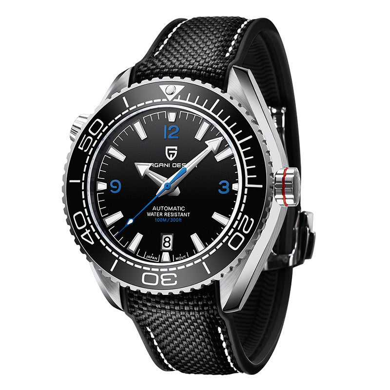 Stainless steel casual reloj hombre 7028