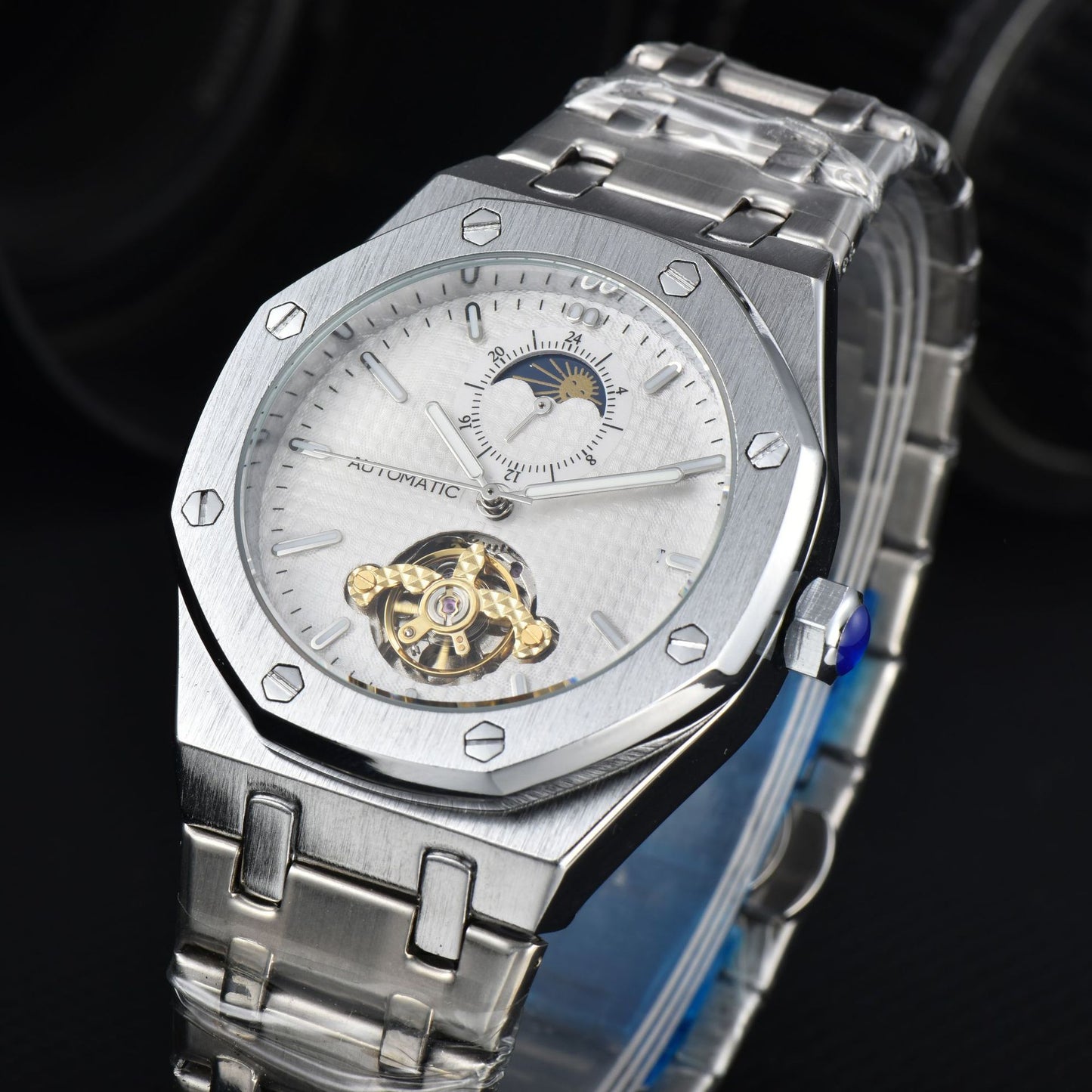 Stainless steel tourbillon 2610