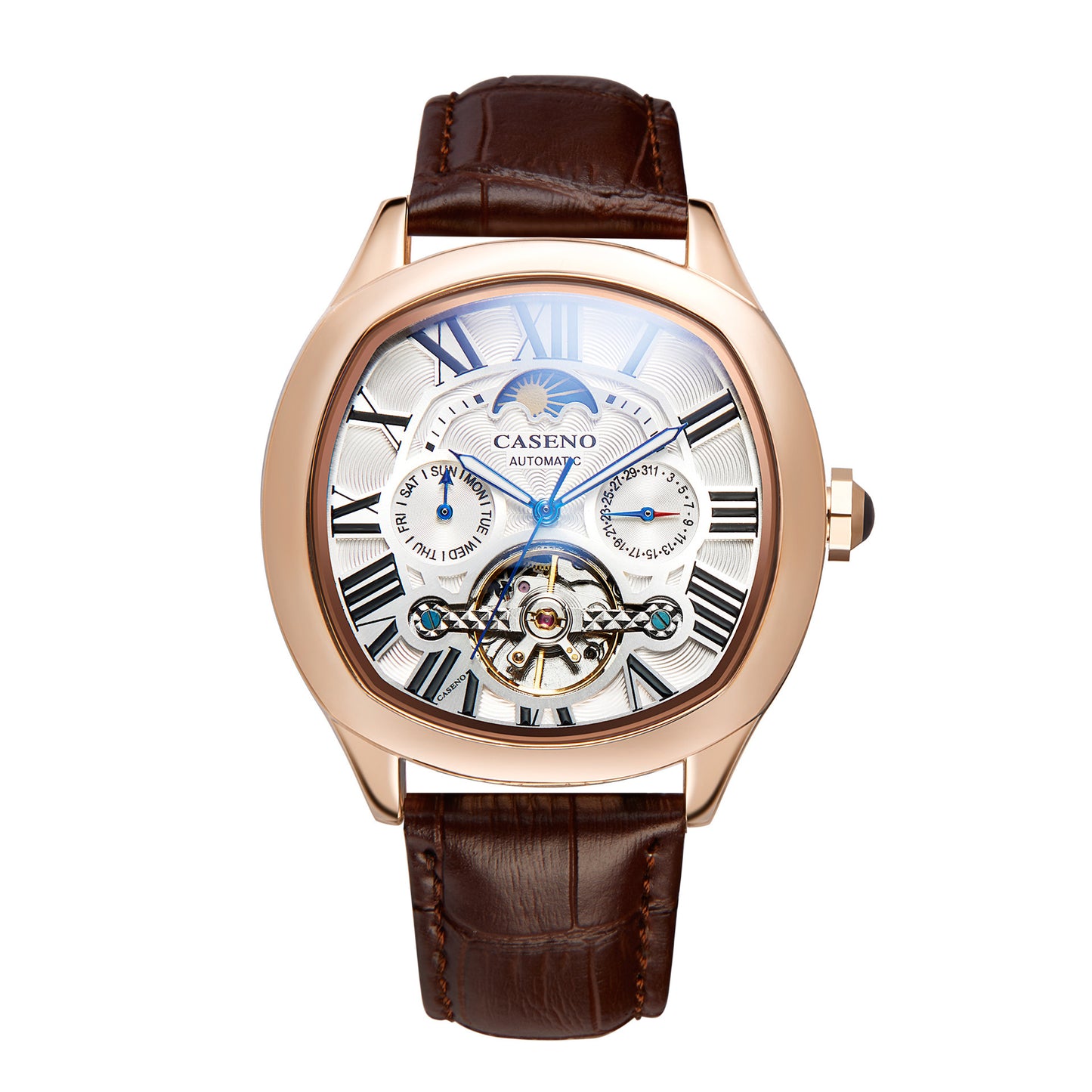 Fashion tourbillon reloj hombre 2710
