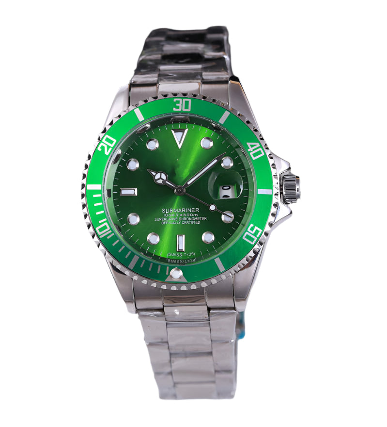 Stainless steel submariner reloj hombre 2865