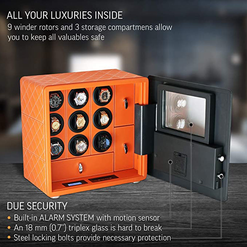 Rotary watch and jewelry safe