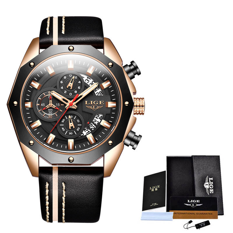 Fashion chronograph sports reloj hombre 4852