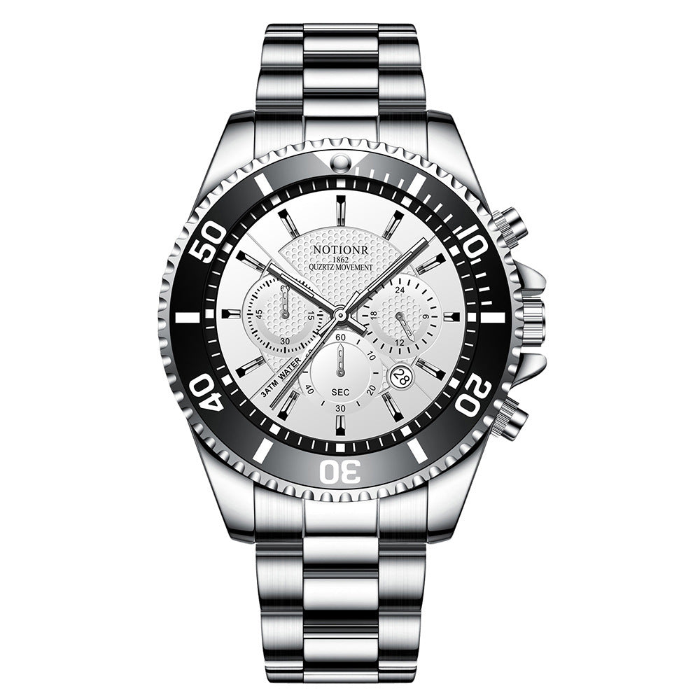 Stainless steel sports reloj hombre 5829