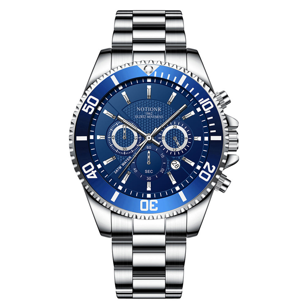Stainless steel sports reloj hombre 5829