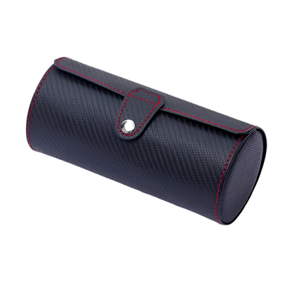 Cylinder watch travel case