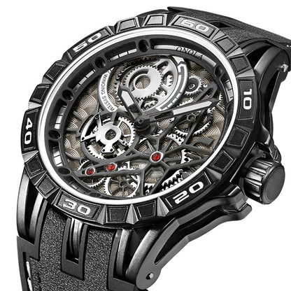 Stainless steel sport reloj hombre 2846