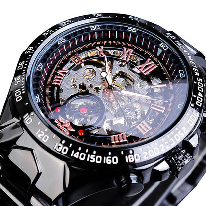 Fashion skeleton reloj hombre 7934