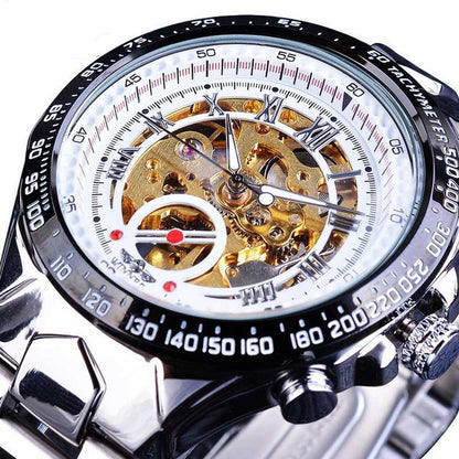 Fashion skeleton reloj hombre 7934