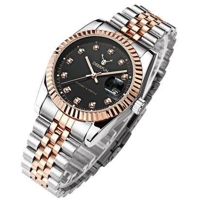 Stainless steel datejust reloj hombre 6397