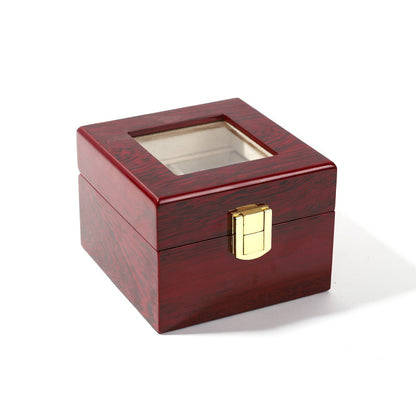 Wooden display watch box