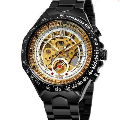 Fashion skeleton reloj hombre 7934